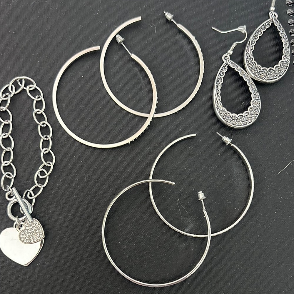 Silver Jewelry Set